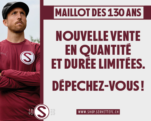 EXCLUSIF : Maillots collectors des 130 ans à nouveau en vente !