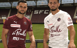 Nouveaux maillots 2020-2021 du Servette FC