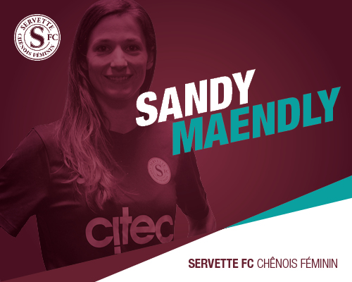 Sandy Maendly portera les couleurs du Servette FCCF