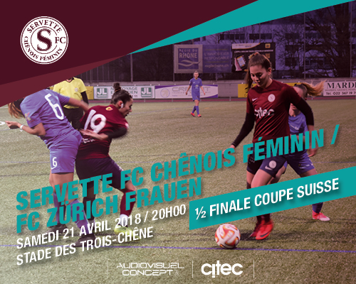 Servette FCCF - FC Zürich Frauen, samedi 21 avril à 20h