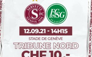 Retour de la Section Grenat : toute la Tribune Nord à 10.-
