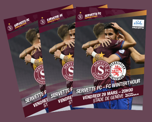Téléchargez et imprimez l'affiche de Servette-Winterthour