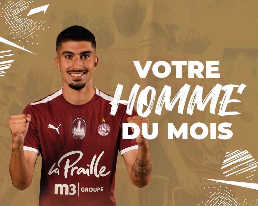 Alexis Antunes homme du mois d'août Servette FC