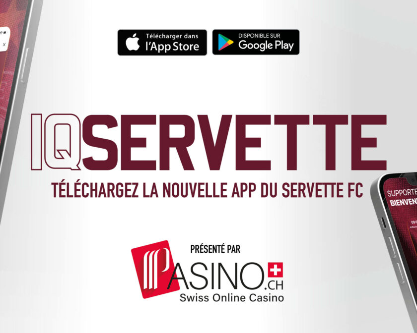 Le Servette FC lance son application IQServette !
