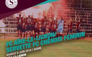 FC Aïre-le-Lignon - Servette FCCF, samedi 9 juin à 20h