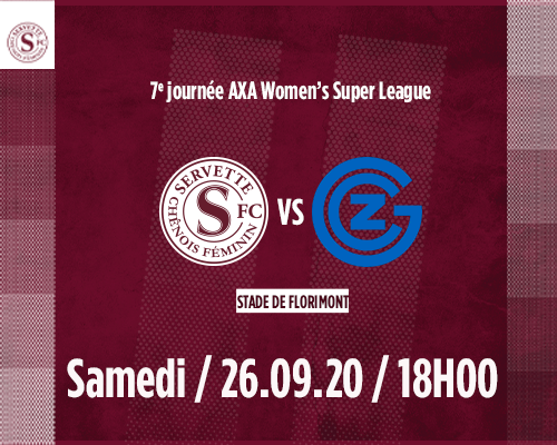SERVETTE FCCF - GC : EN AVANT !