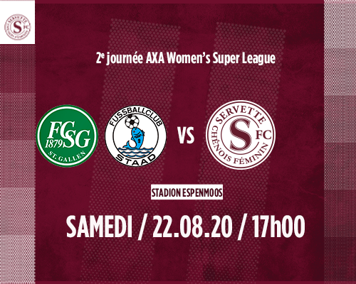 ST.GALLEN-STAAD - SERVETTE FCCF : VAINCRE