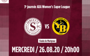SERVETTE FC - YB FRAUEN : JAMAIS 2 SANS 3