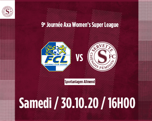 FC Lucerne - Servette FCCF : Enchainer