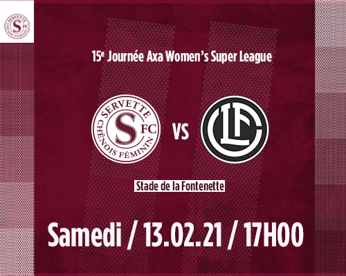 Servette FCCF - FC Lugano Femminile : Confirmer