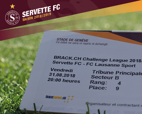 Servette FC - Lausanne-Sport: infos billetterie