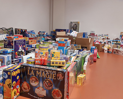 Plus de 1500 cadeaux distribués grâce au Servette FC