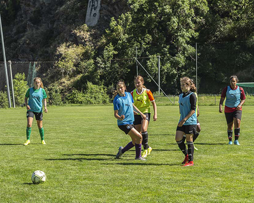 Camp de football féminin à Isérables: Jour 4