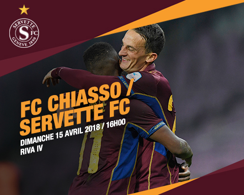 FC Chiasso ? Servette FC, dimanche 15 avril à 16h