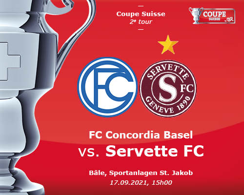 FC Concordia Bâle - Servette FC: horaire fixé