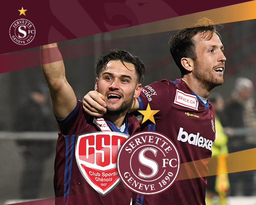 CS Chênois ? Servette FC ? mercredi 14 novembre à 19h