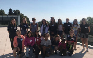 Camp junior féminin à Isérables : Jour 1