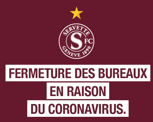 Fermeture des bureaux du Servette FC