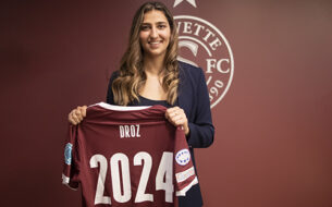 Laura Droz, servettienne jusqu'en 2024