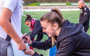 L'école des Vollandes présente à l'entrainement