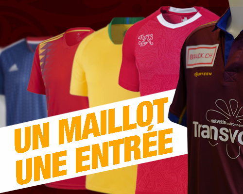 SFC - Rapperswil : Un maillot - une entrée