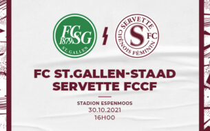 FC Saint-Gall/Staad - Servette FCCF : Retour au championnat après la trêve internationale.