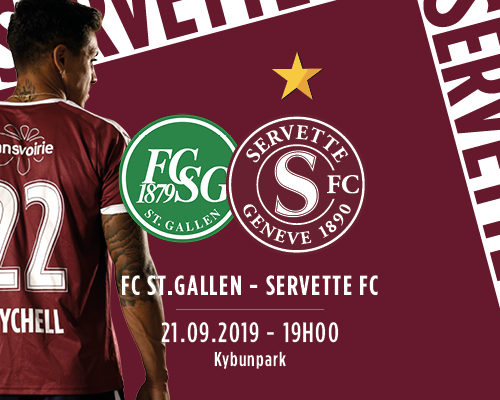 FC Saint-Gall ? Servette FC : Déplacement en Suisse Orientale