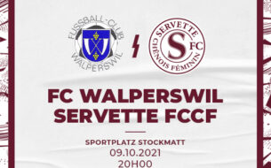 FC WALPERSWIL - SERVETTE FCCF : Premier match de coupe de la saison