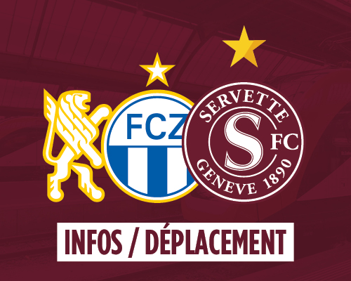 En train à Zurich pour supporter les Grenat