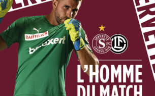 Servette FC - FC Lugano: Frick élu Homme du Match