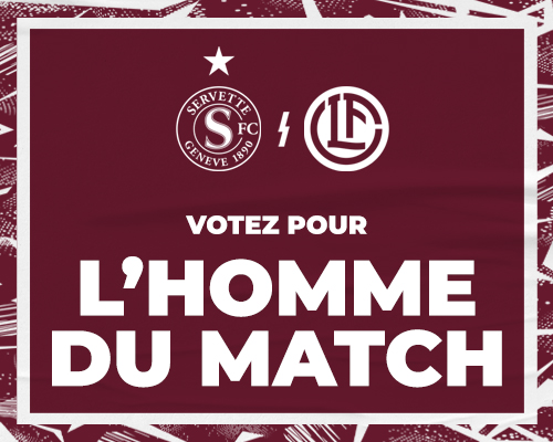 Votez pour l'Homme du Match