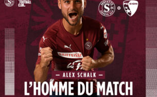 Servette FC - FC Sion: Schalk élu homme du match