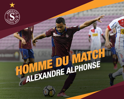 Servette FC - FC Chiasso: Alphonse élu Homme du Match