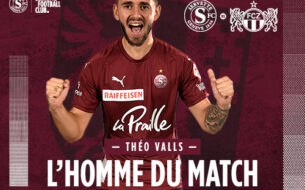 Théo Valls, Homme du match !