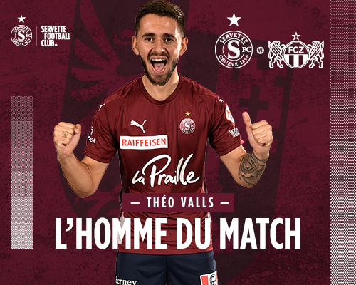 Théo Valls, Homme du match !
