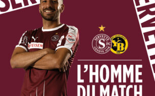 Servette FC - BSC Young Boys: Tasar élu Homme du Match