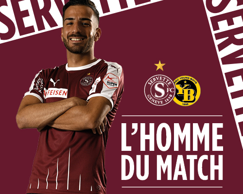 Servette FC - BSC Young Boys: Tasar élu Homme du Match