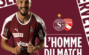 Servette FC - FC Thoune: Rouiller élu Homme du Match