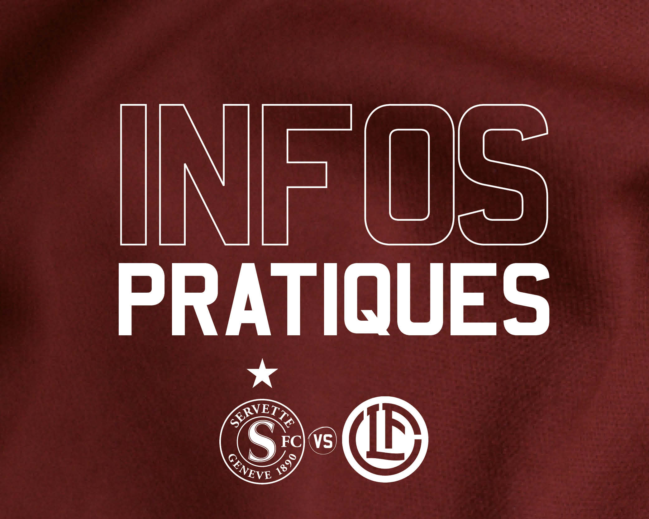 Servette FC - FC Lugano reporté - Servette FC