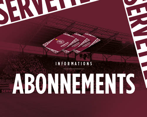 1'000 spectateurs au Stade de Genève : information aux abonnés