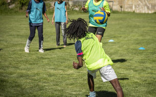 Camp de football féminin à Isérables: Jour 2
