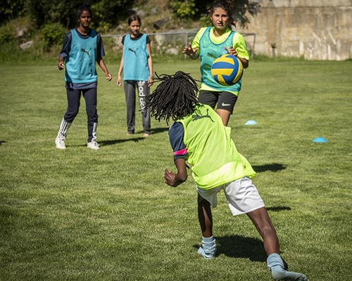 Camp de football féminin à Isérables: Jour 2