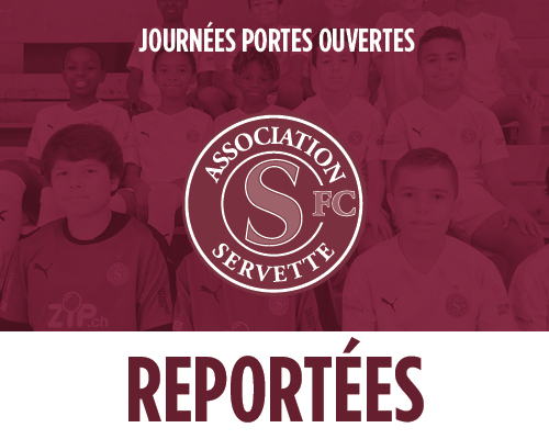 Journées portes ouvertes reportées