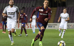 Steven Lang à l'interview avant Servette - Aarau