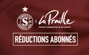 Des réductions pour les abonnés du SFC au centre commercial de la Praille