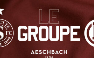 Le groupe grenat pour la réception de Lugano