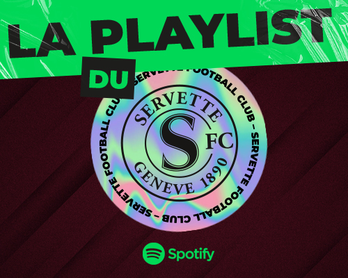 Le Servette FC sur Spotify