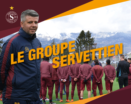 Le groupe servettien pour défier Xamax