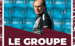 Le groupe servettien pour le déplacement à Sion