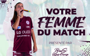 Léonie Fleury femme du match de Servette FCCF - Zürich Frauen